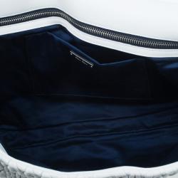 مملوكة مسبقًا حقيبة كتف ميو ميو مادراس جلد كريمي كبيرة