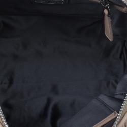 Miu Miu Taupe Lambskin Cloquet Shoulder Bag