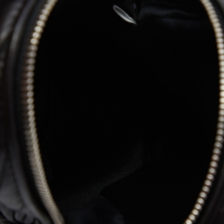 Pre Owned حقيبة ظهر ميو ميو ميني جلد ماتيلاس أسود