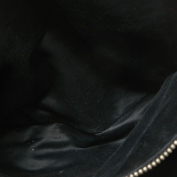 مملوكة مسبقًا Miu Miu Black Vitello Phenix Leather Zip Tote