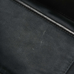 مملوكة مسبقًا Miu Miu Black Vitello Phenix Leather Zip Tote