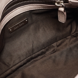 مملوكة مسبقًا Miu Miu Lilac Matelassé Leather Crystals Flap Shoulder Bag