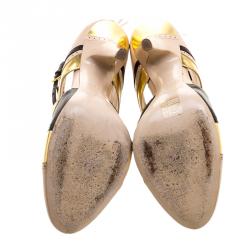 Miu Miu Multicolor Leather Booties Size 38.5