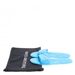 مملوكة مسبقًا صندل سلايد ميو ميو ويفي سليبرز مطاطي مقاس 38