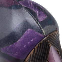 Pre Owned Miu Miu Printed Leather Dórsay Pumps Size 41