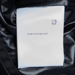 Moncler Grenoble Black Quilted Fur Detail Varna Down Coat M