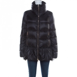 Moncler ruffle store hem jacket