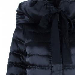 Pre Owned Moncler Black Badymat Puffer Jacket S