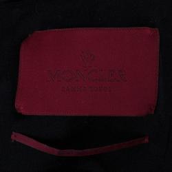 Pre Owned Moncler Black Badymat Puffer Jacket S