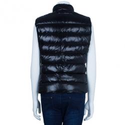 Pre Owned Moncler Ghany Down Puffer Vest S