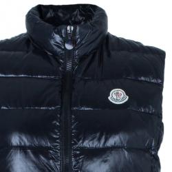 Pre Owned Moncler Ghany Down Puffer Vest S