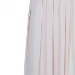 مملوكة مسبقًا Monique Lhuillier Blush Sweetheart Chiffon Gown XL