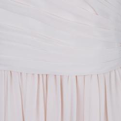 مملوكة مسبقًا Monique Lhuillier Blush Sweetheart Chiffon Gown XL