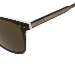 Pre Owned Montblanc Brown MB584S 49J Warfarer  Sunglasses
