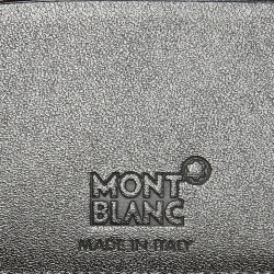 Montblanc Black Leather Meisterstuck Passport Holder 