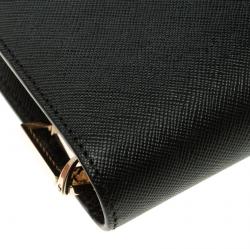 Pre Owned Montblanc Black Leather 8CC Continental Wallet