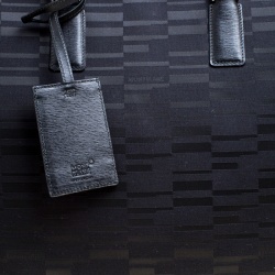 Pre Owned Montblanc Black Mystery Canvas Westside Tote