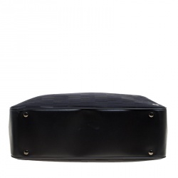 Pre Owned Montblanc Black Mystery Canvas Westside Tote