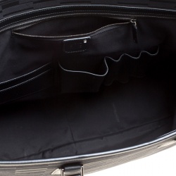 Pre Owned Montblanc Black Mystery Canvas Westside Tote