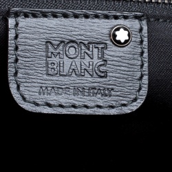 Pre Owned Montblanc Black Mystery Canvas Westside Tote