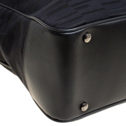 Pre Owned Montblanc Black Mystery Canvas Westside Tote