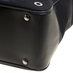 Pre Owned Montblanc Black Mystery Canvas Westside Tote