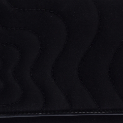Pre Owned Montblanc Black Satin Starisma Dalila Continental Wallet