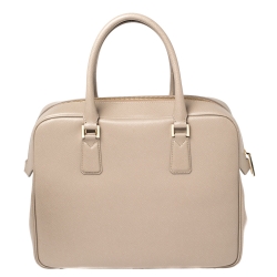 Pre Owned Montblanc Beige Leather Sartorial Briefcase