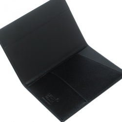 Pre Owned Montblanc Black Leather Meisterstuck Passport Holder