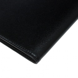 Pre Owned Montblanc Black Leather Meisterstuck Passport Holder