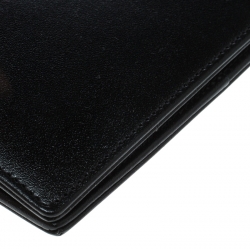 Pre Owned Montblanc Black Leather Meisterstuck Passport Holder