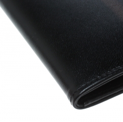 Pre Owned Montblanc Black Leather Meisterstuck Passport Holder