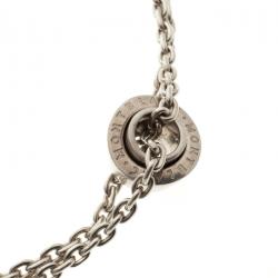 Pre Owned Montblanc Profile Wish Ring Silver Bracelet