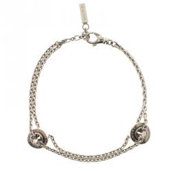 Pre Owned Montblanc Profile Wish Ring Silver Bracelet
