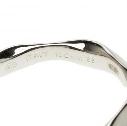 Pre Owned Montblanc Ame de Star Silver Ring Size 56