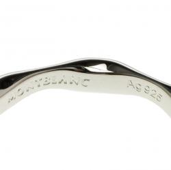 Pre Owned Montblanc Ame de Star Silver Ring Size 56