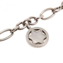 مملوكة مسبقًا MontBlanc Star Signet Silver Bracelet