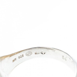 Montblanc Star Collection Exploding Star Silver Ring Size 54