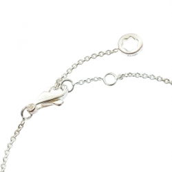 Pre Owned Montblanc Infiniment Vôtre UNICEF Blue Sapphire Silver Bracelet