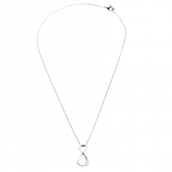 Pre Owned Montblanc UNICEF Infiniment Vôtre Pendant Sterling Silver Necklace