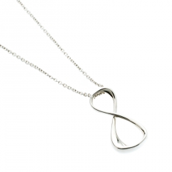 Pre Owned Montblanc UNICEF Infiniment Vôtre Pendant Sterling Silver Necklace