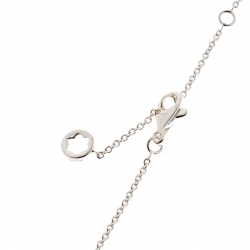 Pre Owned Montblanc Infiniment Vôtre Silver Pendant Necklace