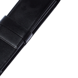 Pre Owned Montblanc Black Leather Meisterstück 2 Pen Pouch