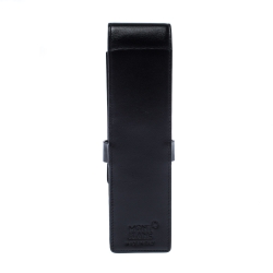 Pre Owned Montblanc Black Leather Meisterstück 2 Pen Pouch