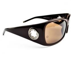 Pre Owned Montblanc Brown MB140s Woman Sunglasses