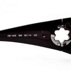 Pre Owned Montblanc Brown MB140s Woman Sunglasses