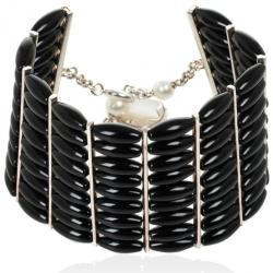 Pre Owned MontBlanc Black Onyx Bracelet