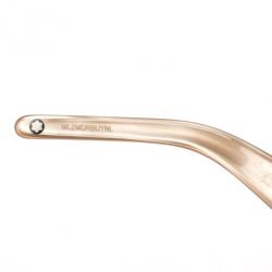 Pre Owned Montblanc Cream Cancun Women Sunglasses