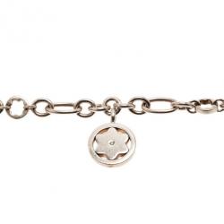 Pre Owned Montblanc Star Signet Silver Bracelet 21CM