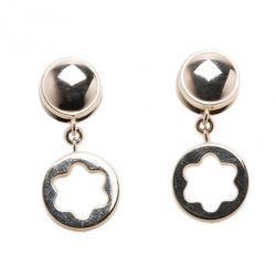 Pre Owned حلق مون بلان نجمة فضي